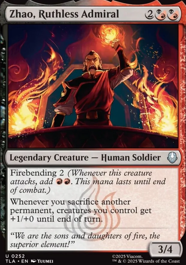 Zhao, Ruthless Admiral [ #0252 ] (TLA-U) - Image 2
