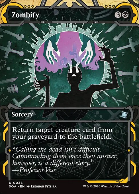 Zombify [ #0036 ] (SOA-U)
