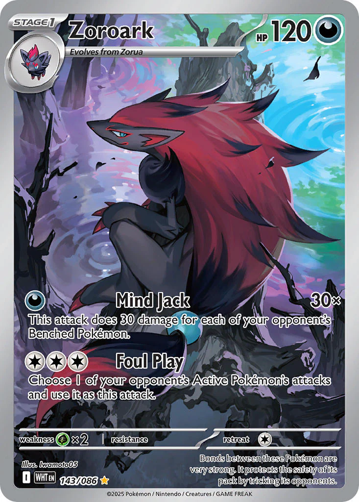 Zoroark - 143/086 (WHT) Illustration Rare