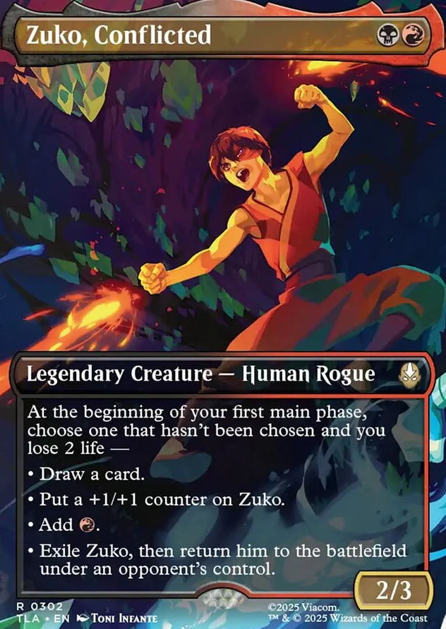 Zuko, Conflicted [ #0302 Borderless ] (TLA-R) - Image 2